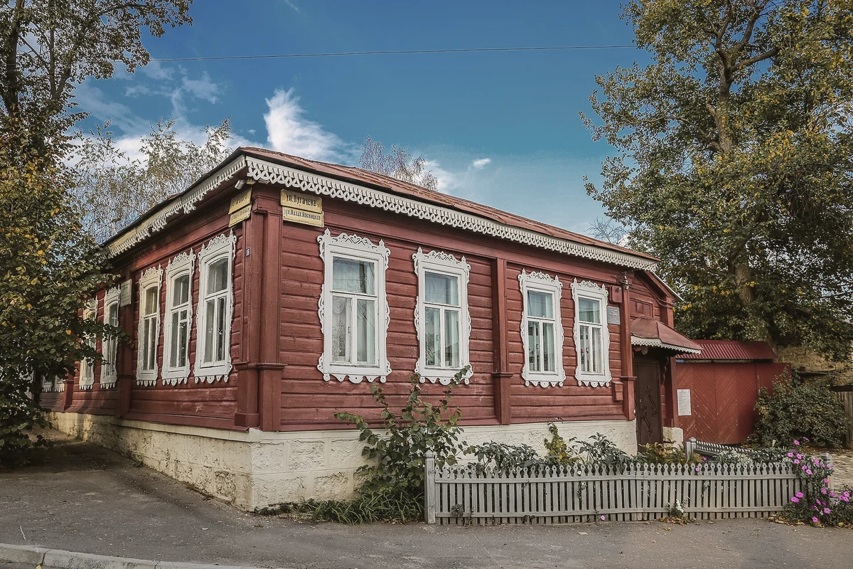 Дом-музей Ивана Бунина в Ельце, фотография 2020 года